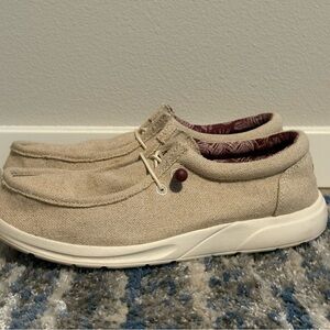 Reef Tan Slip-On Loafers